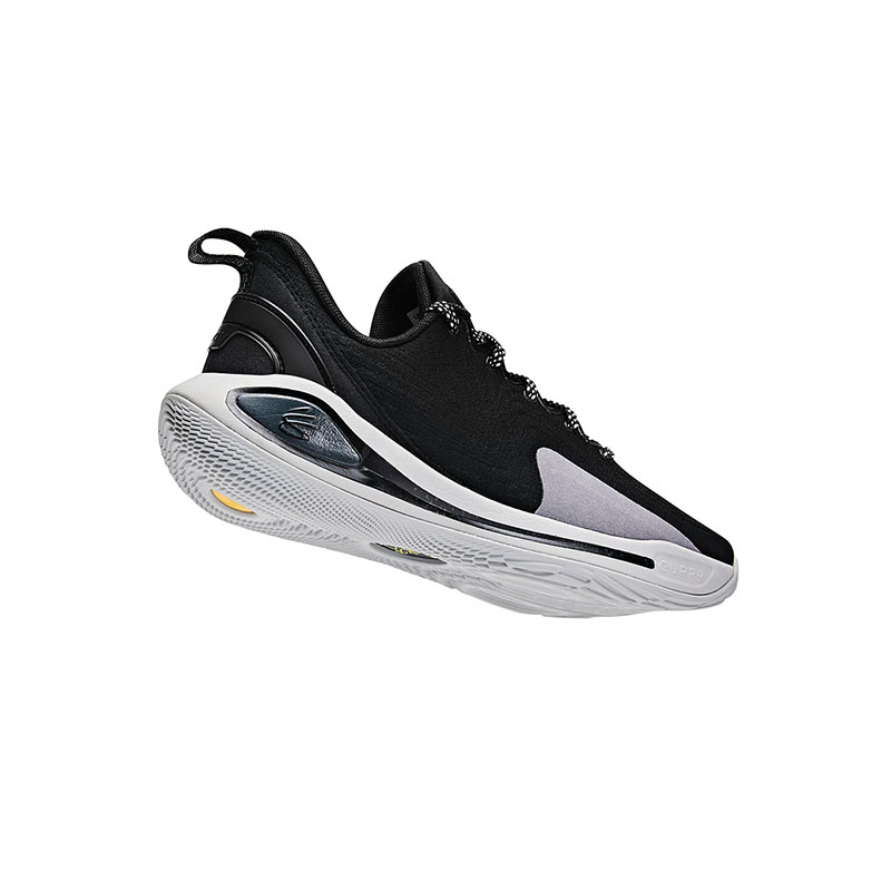 Детские баскетбольные кроссовки Curry 12 Grade School Under Armour, черный/серый — фото 4