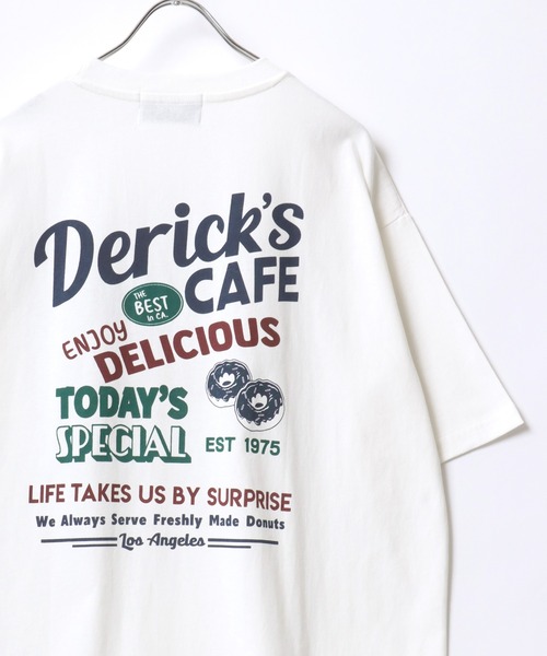 

Футболка с коротким рукавом, оверсайз, с принтом на спине MRU Vintage, белый