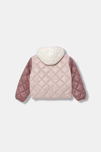 Куртка детская с синтетическим утеплителем United Colors of Benetton, розовый — фото 2