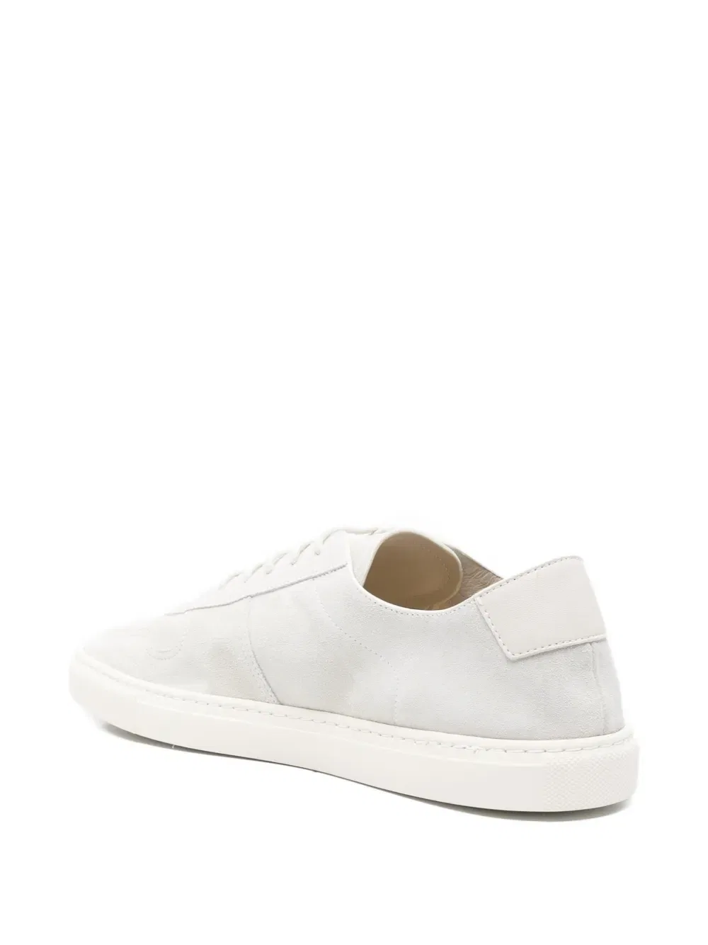 Замшевые кроссовки для баскетбола на шнуровке Common Projects, серый — фото 3