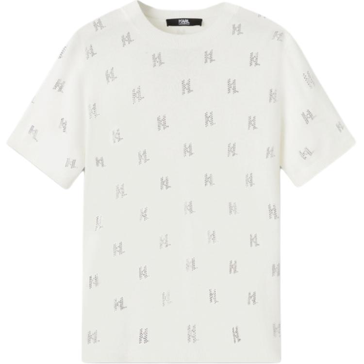 

Топ KARL LAGERFELD для женщин KARL LAGERFELD / Karl Lagerfeld Jeans, белый