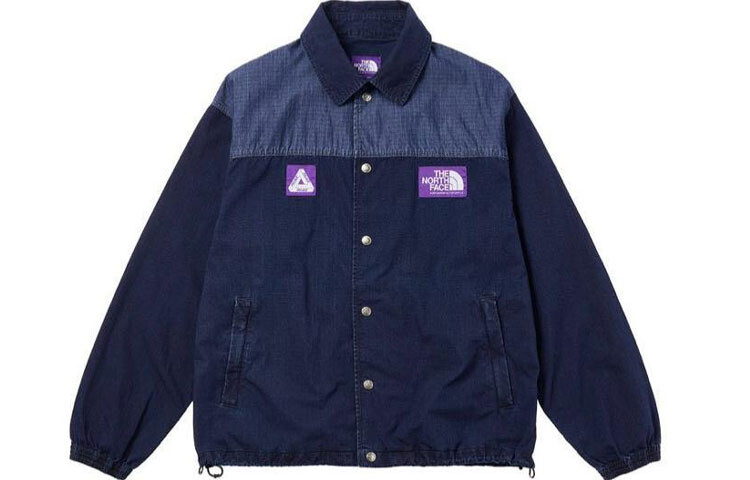 

Джинсовая куртка Palace X для мужчин, синий The North Face Purple Label