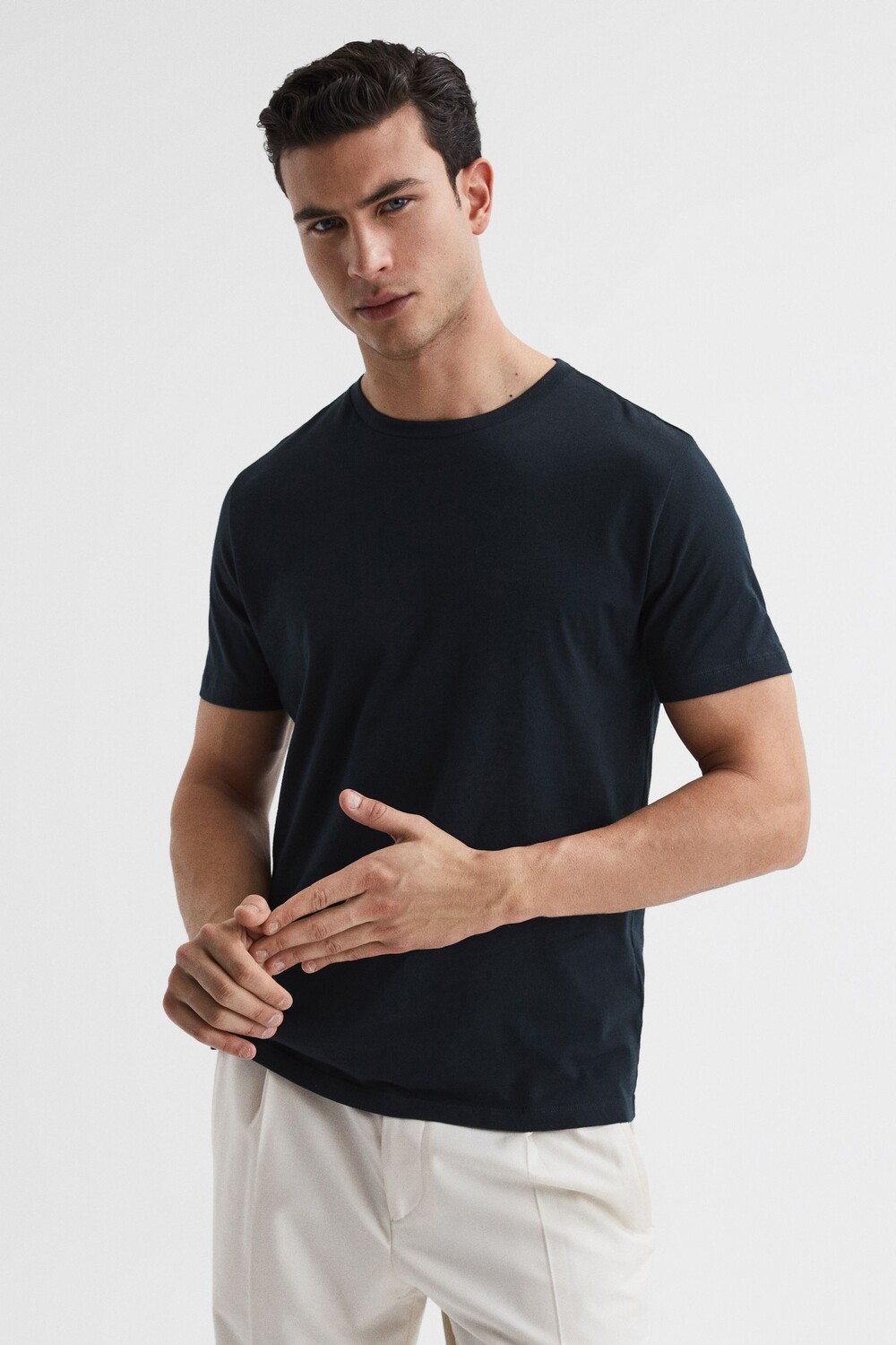 

Футболка Bless с круглым вырезом Reiss, синий