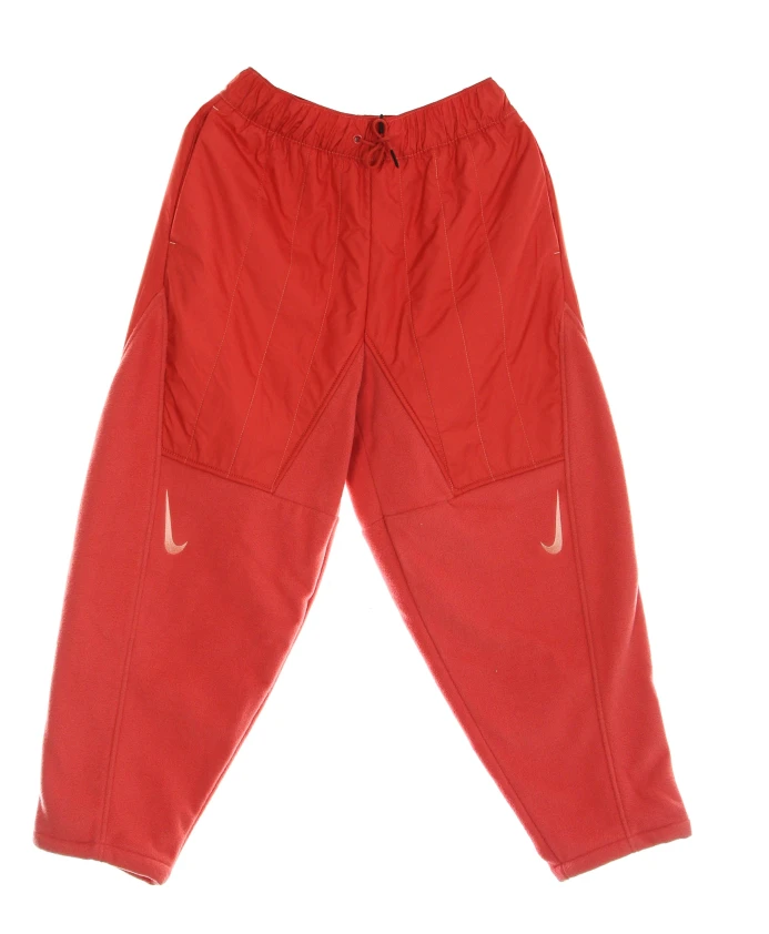 

Утепленные флисовые тренировочные штаны цвета лобстера/красный Nike, красный