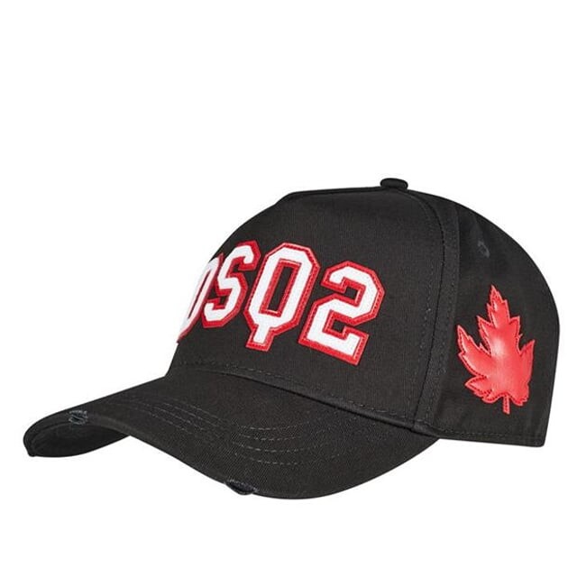 

Крышка кленового листа Dsq2 sn22 в Dsquared2, черный