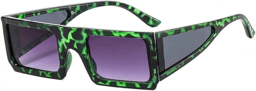 

Солнцезащитные очки прямоугольной формы для женщин и мужчин, с поликарбонатными линзами, в винтажном стиле, для вечеринок и пляжа, защита от ультрафиолета UV400 LANGSER, C7