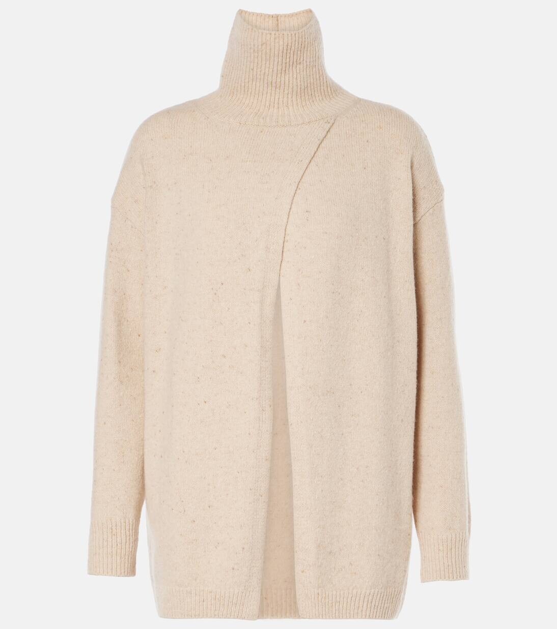

Свитер-водолазка Leisure Angelo из смесовой шерсти Max Mara, цвет neutro