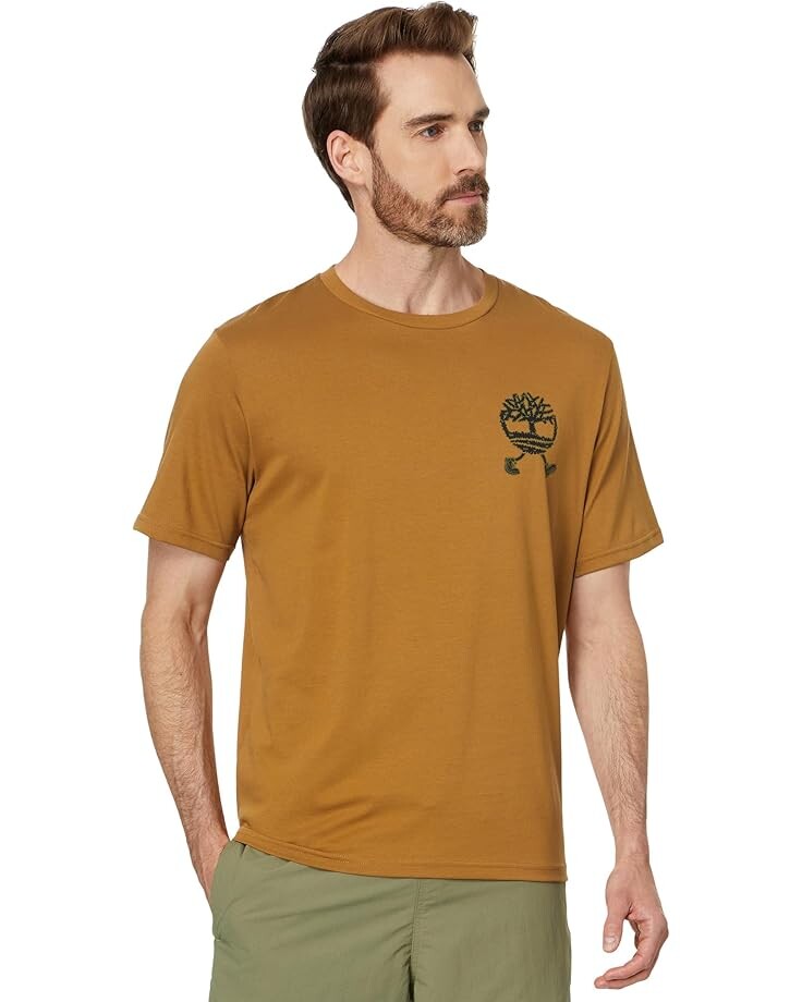 

Футболка Timberland Scribble Tree Graphic Tee, цвет Wheat Boot