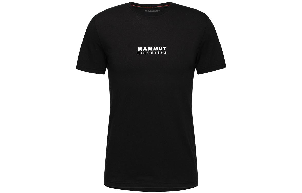 

Футболка с заниженной линией плеч, мужская MAMMUT, черный