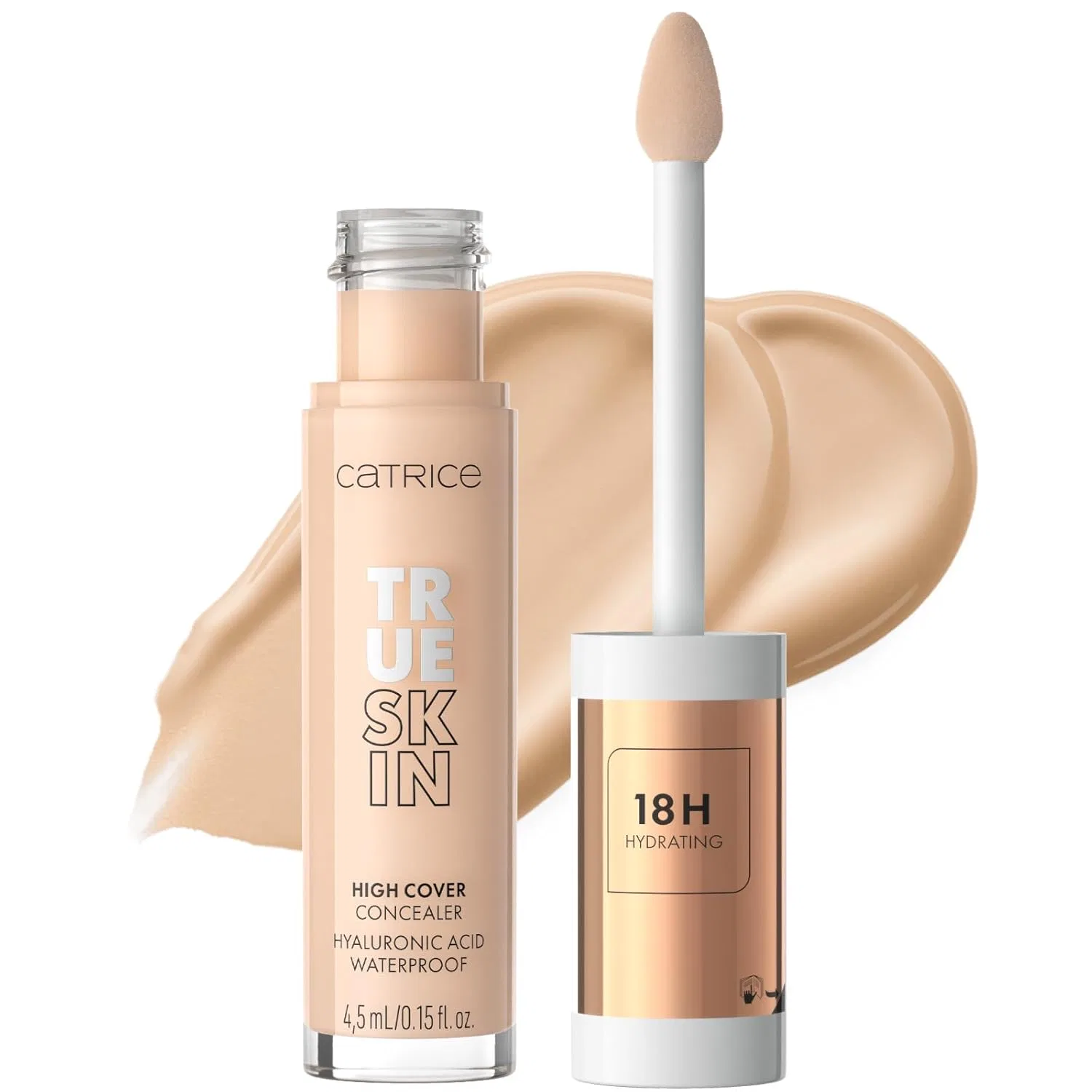 Увлажняющий консилер «True Skin High Cover» от Catrice, оттенок 002 Nude Catrice, 002 Neutral Ivory