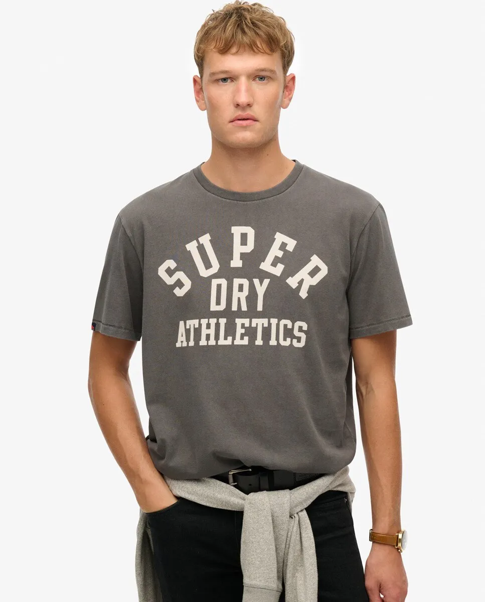 

Мужская футболка Essential Athletic Superdry, серый