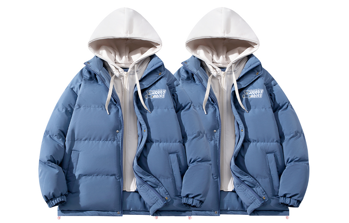 

BOBBY ABLEY Пуховик Unisex, 2 Pack (Blue White+Blue White)