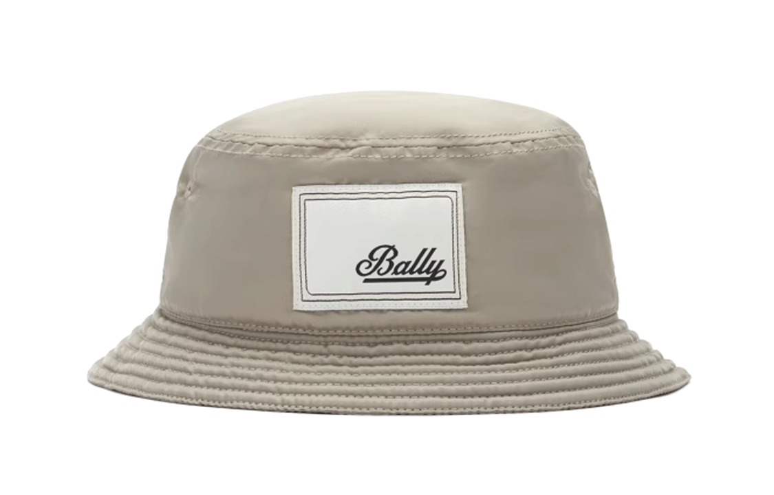 

BALLY Женская панама из полиамида цвета хаки