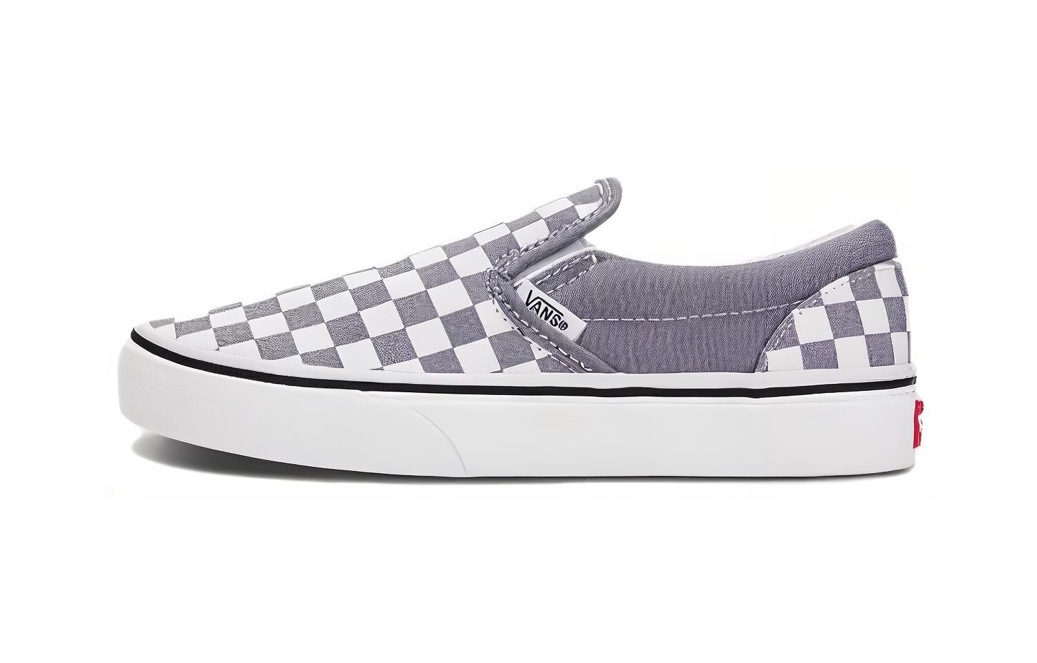 

Обувь из парусины Slip-on Kids для дошкольников Vans, цвет Gray White