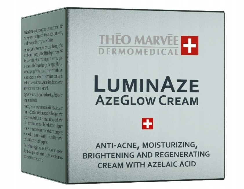

Theo Marvee, Azeglow Cream, восстанавливающий крем с азелаиновой кислотой, 50 мл