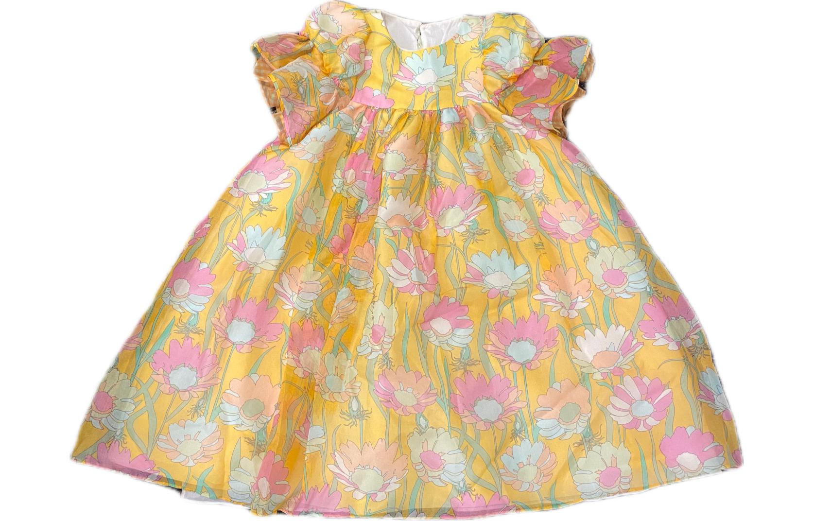 

Детское платье FENDI, желтое