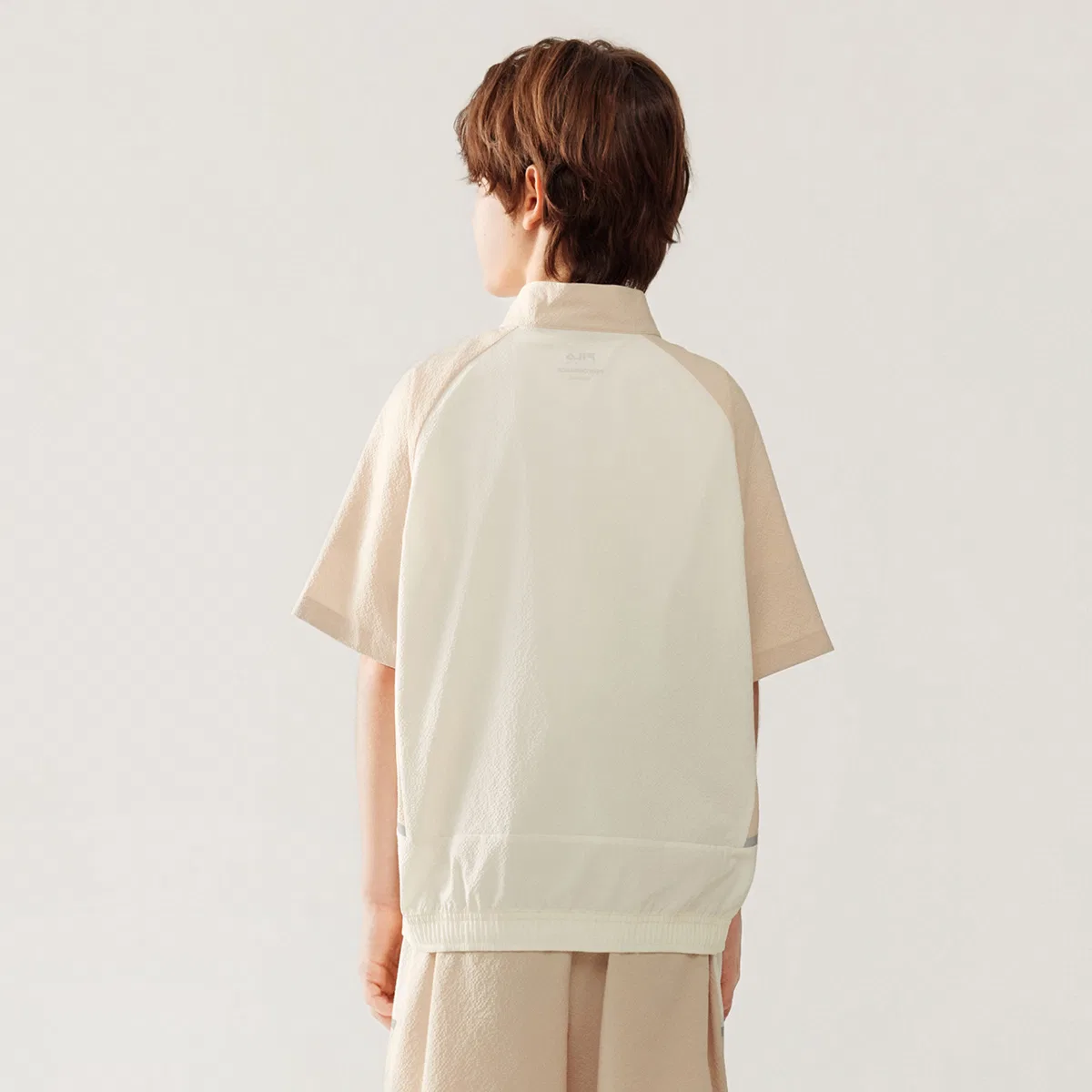 Футболка PERFORMANCE FPH Woven Vanilla White Kids' FILA KIDS — фото 3