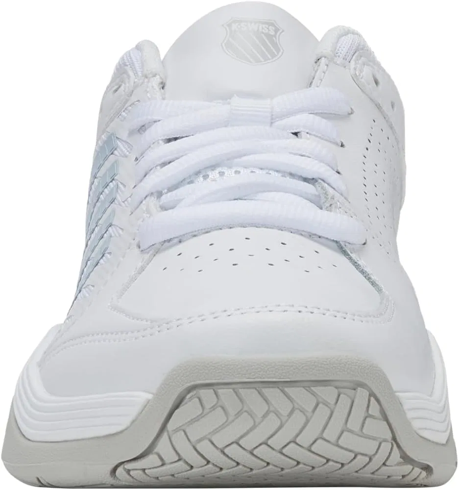 Кроссовки теннисные K-Swiss, белый/Ballad Blue/Dawn Blue — фото 3