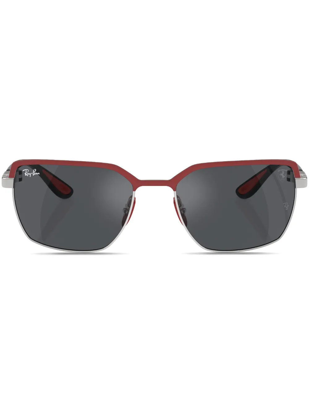 

Солнцезащитные очки из коллаборации со Scuderia Ferrari Ray-Ban, красный