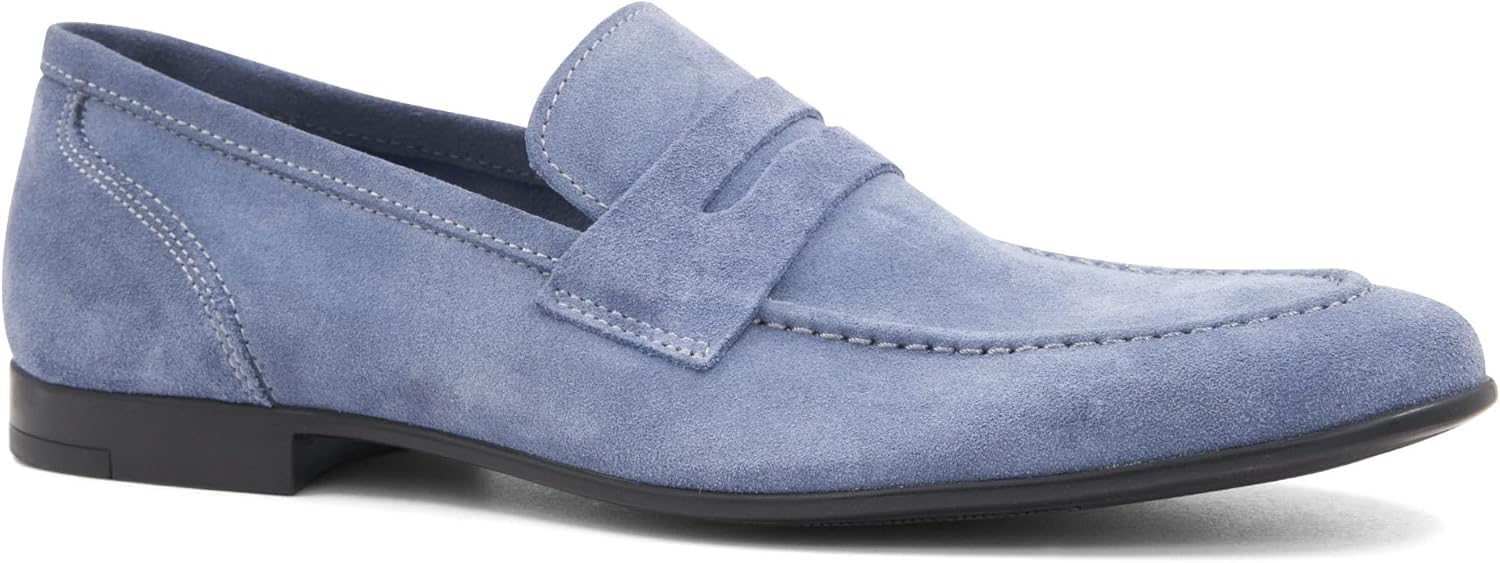 

Мужские замшевые туфли Bruno Magli Lastra без подкладки, итальянские, светло-голубой