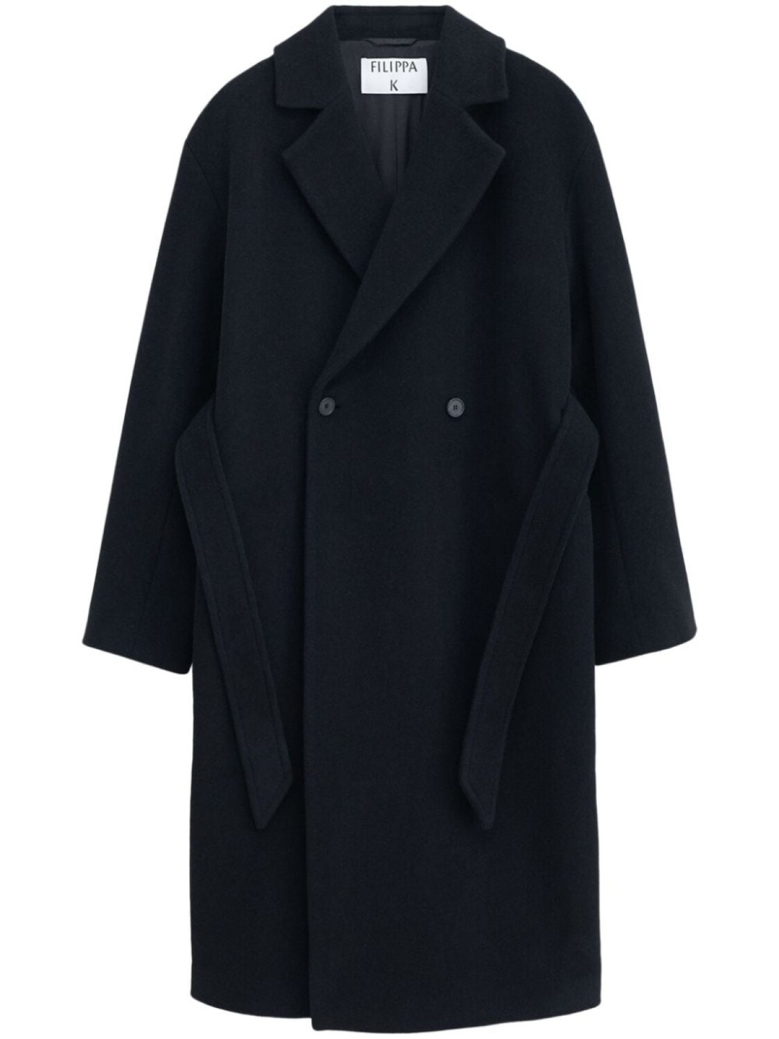 

Filippa K двубортное пальто, черный