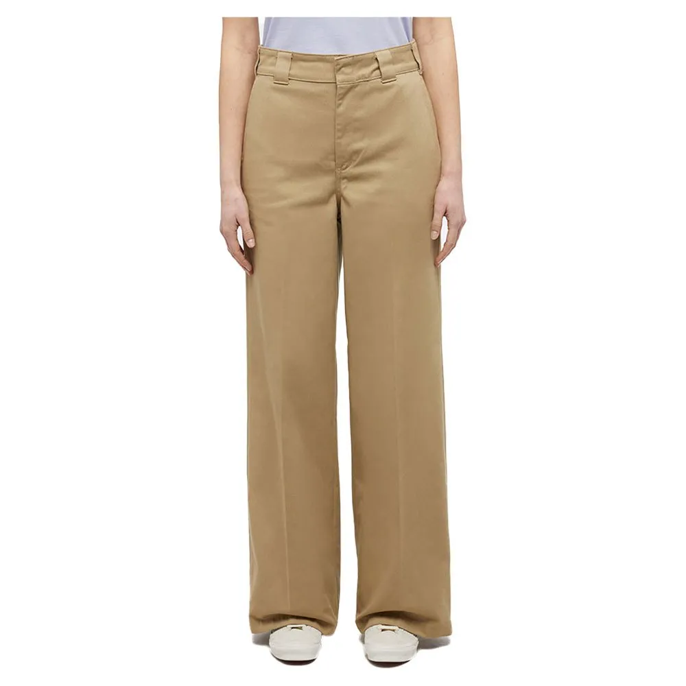 

Брюки Dickies Wide Leg Work, коричневый