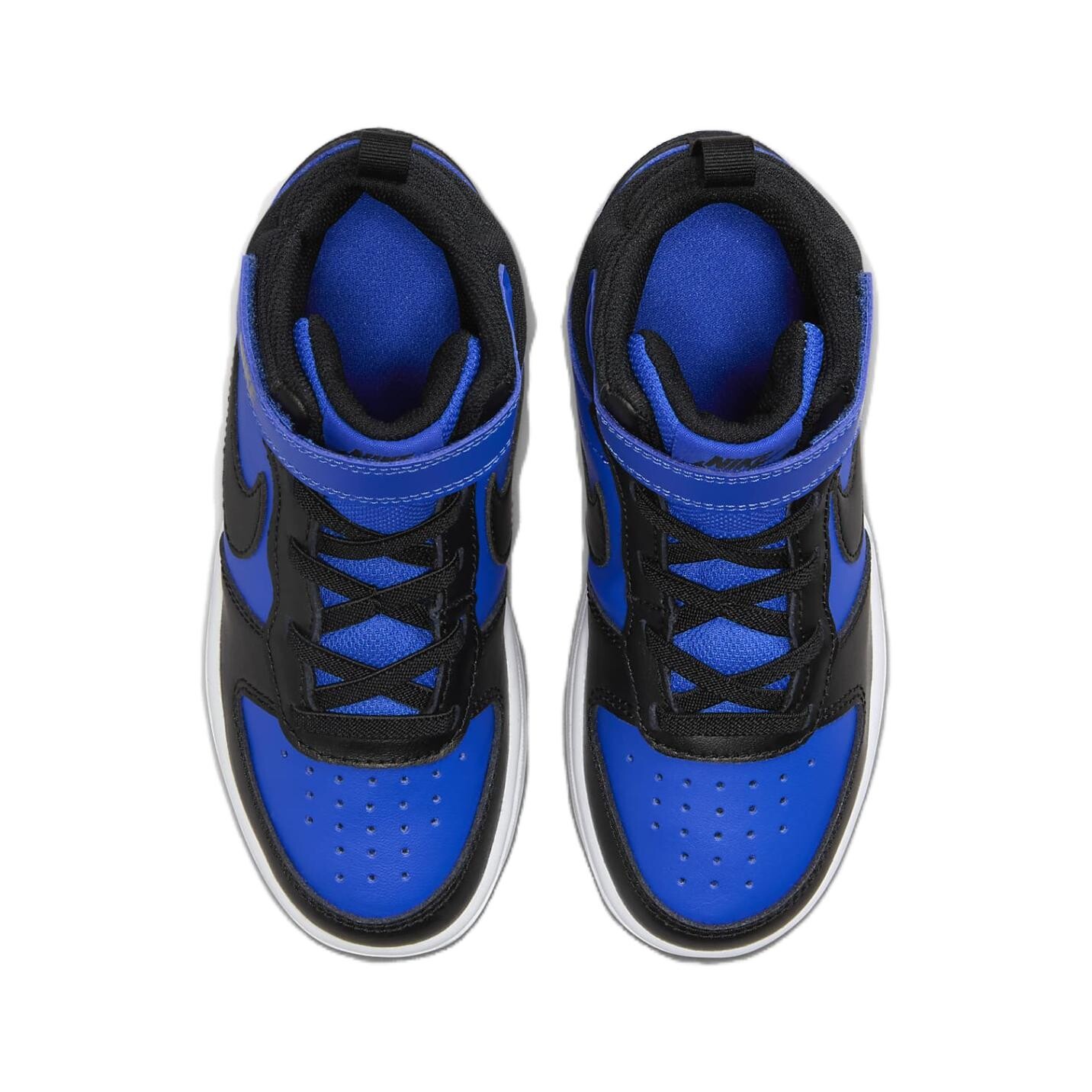Кроссовки для скейтбординга Court Borough Kids PS Mid-top Blue/Black Nike, синий/черный — фото 4