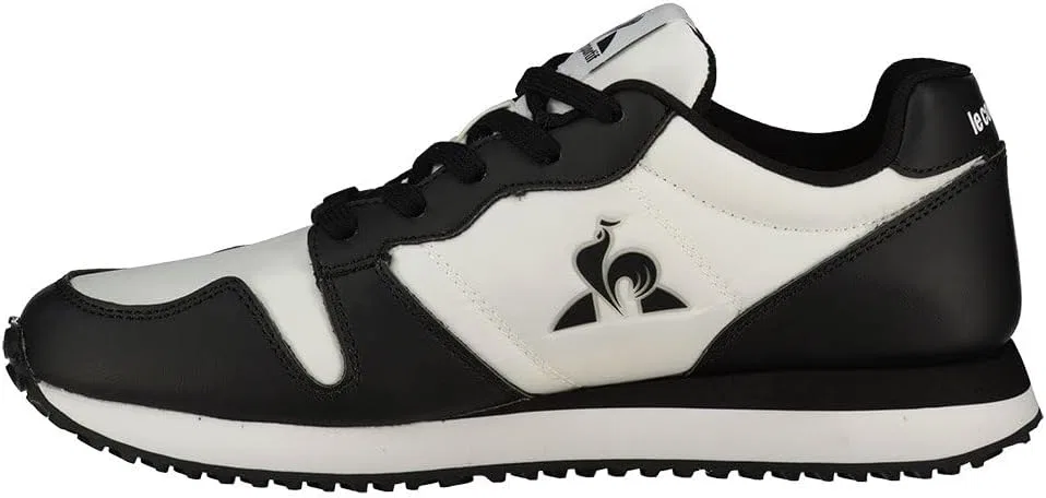Кроссовки Le Coq Sportif Unisex Platinium_2 Optisches Weiß/Schwarz, White Black Optical White Black — фото 3