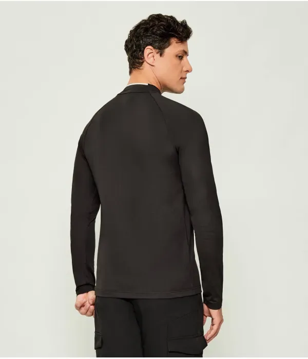 Футболка с длинным рукавом Tock Active slim fit Boss Green, черный — фото 3