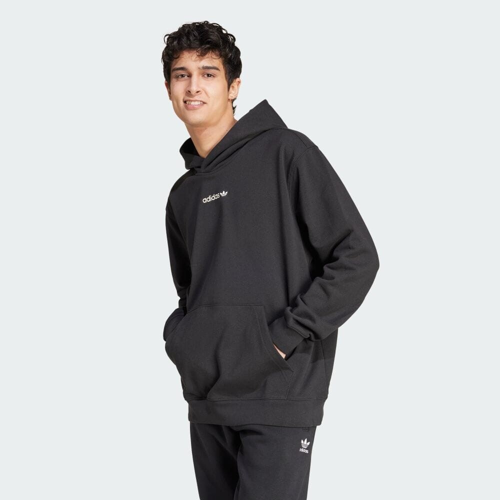 

Парка Adidas Graphic hoodie, черный