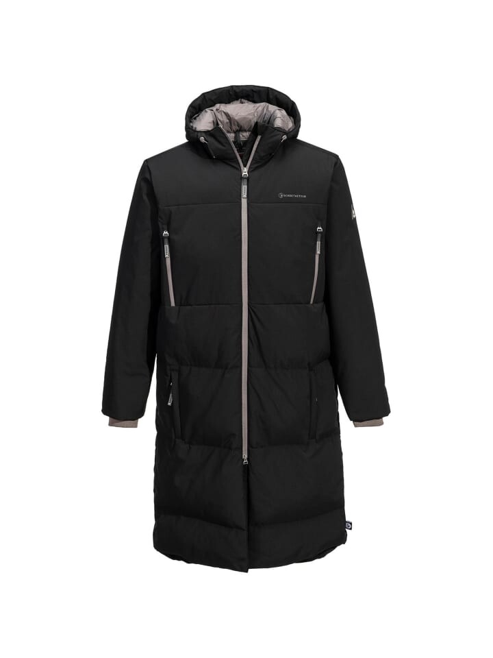 

Зимняя куртка SCHIETWETTER Wintermantel Long John Silver, черный