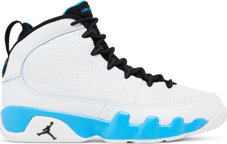 

Кроссовки Air Jordan 9 Retro GS 'Powder Blue' 2024, белый