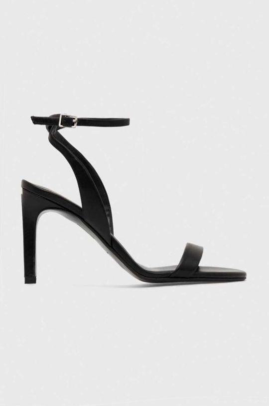 

HEEL SANDAL 90 LTH кожаные сандалии Calvin Klein, черный