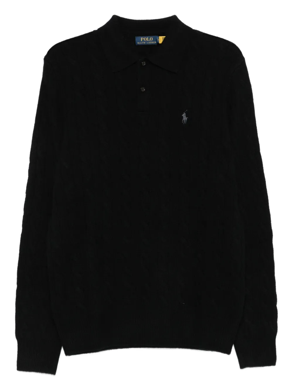 

Свитер косой вязки POLO RALPH LAUREN, черный