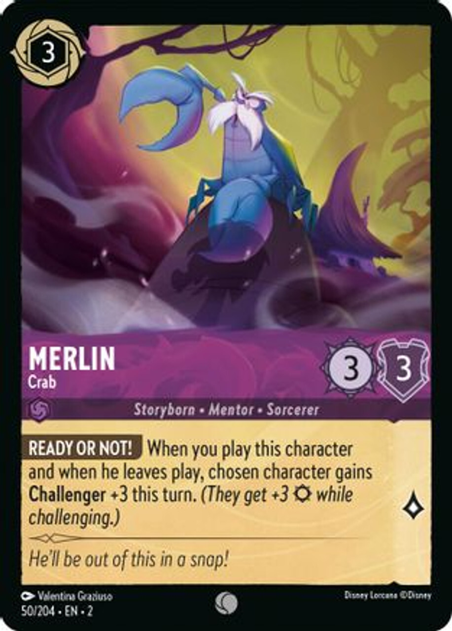 

Карточная игра Merlin - Crab (50/204) - Rise of the Floodborn