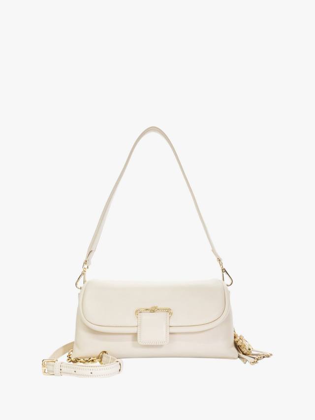 

Кожаное плечевое челси Dune London, Cream