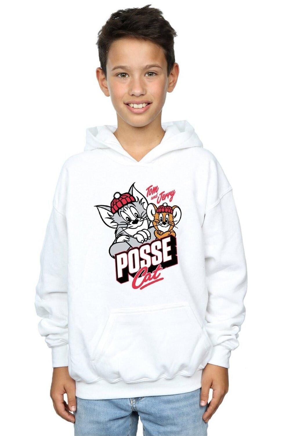 

Толстовка Posse Cat Tom & Jerry, белый