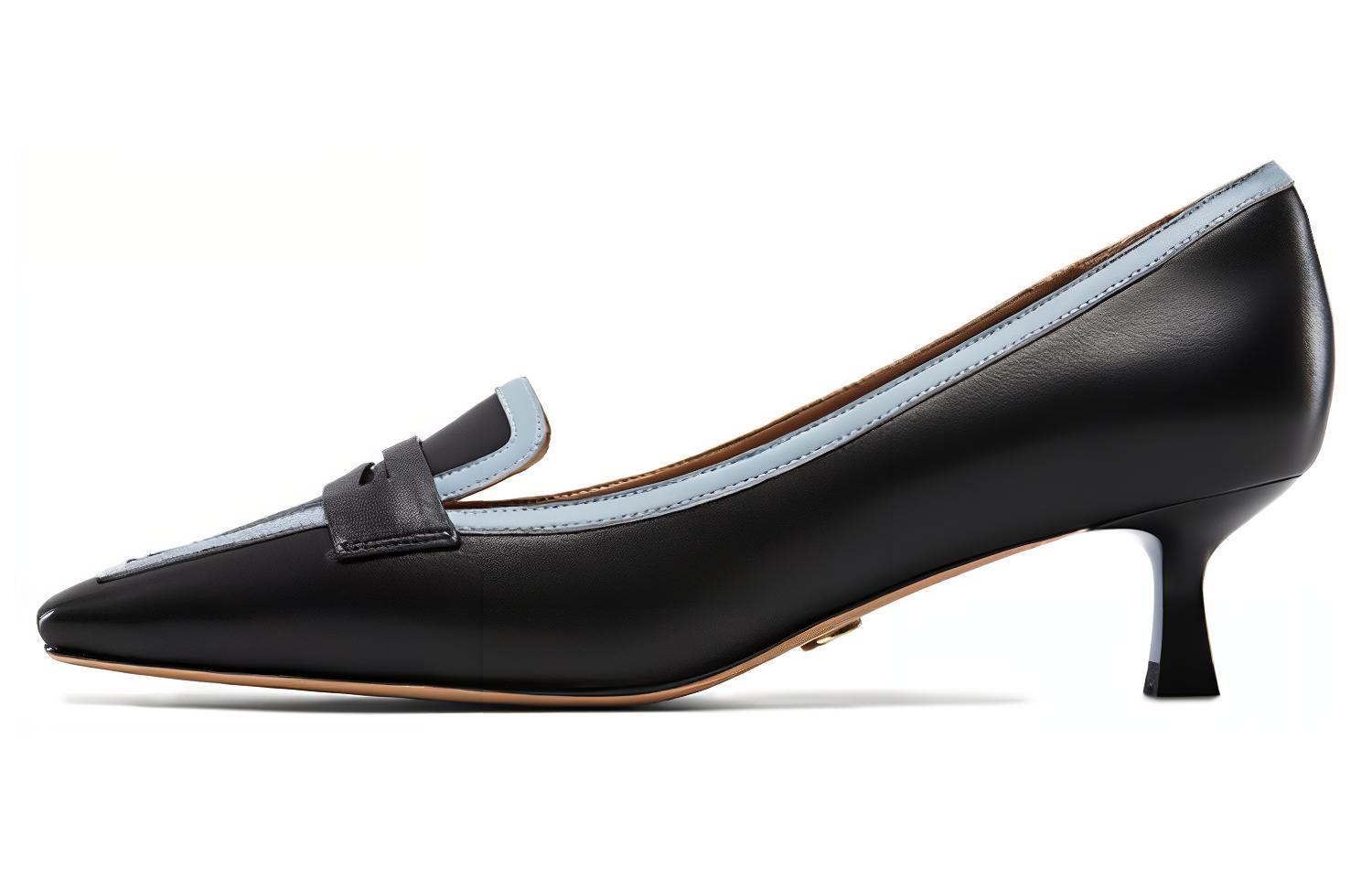 Туфли на тонком каблуке высотой 3,5 см для женщин NINE WEST, Black