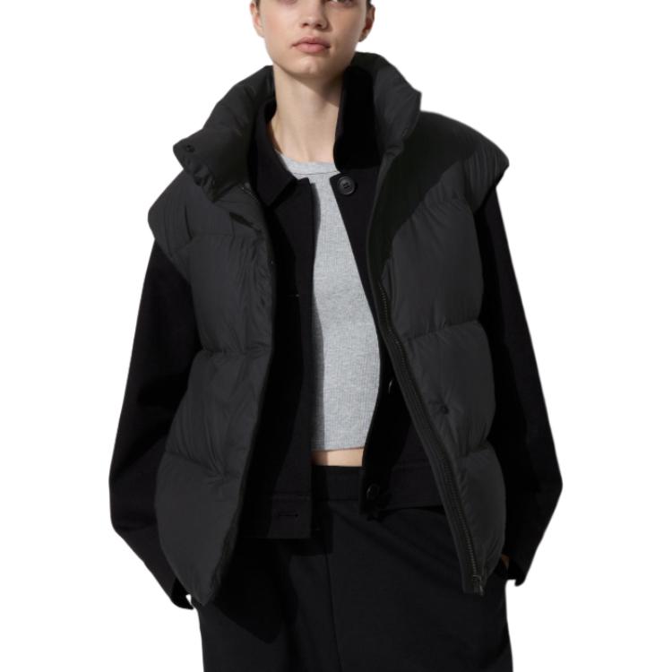 

UNIQLO Пуховик женский черный, Black