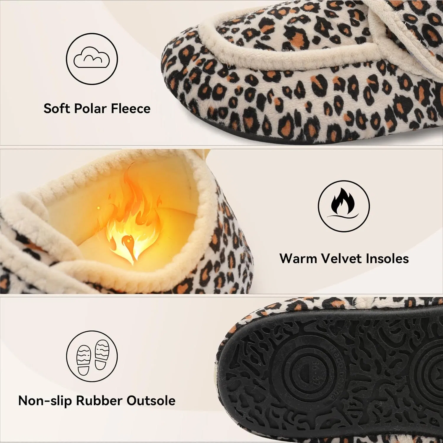 Тапочки ортопедические BARERUN, Leopard — фото 4