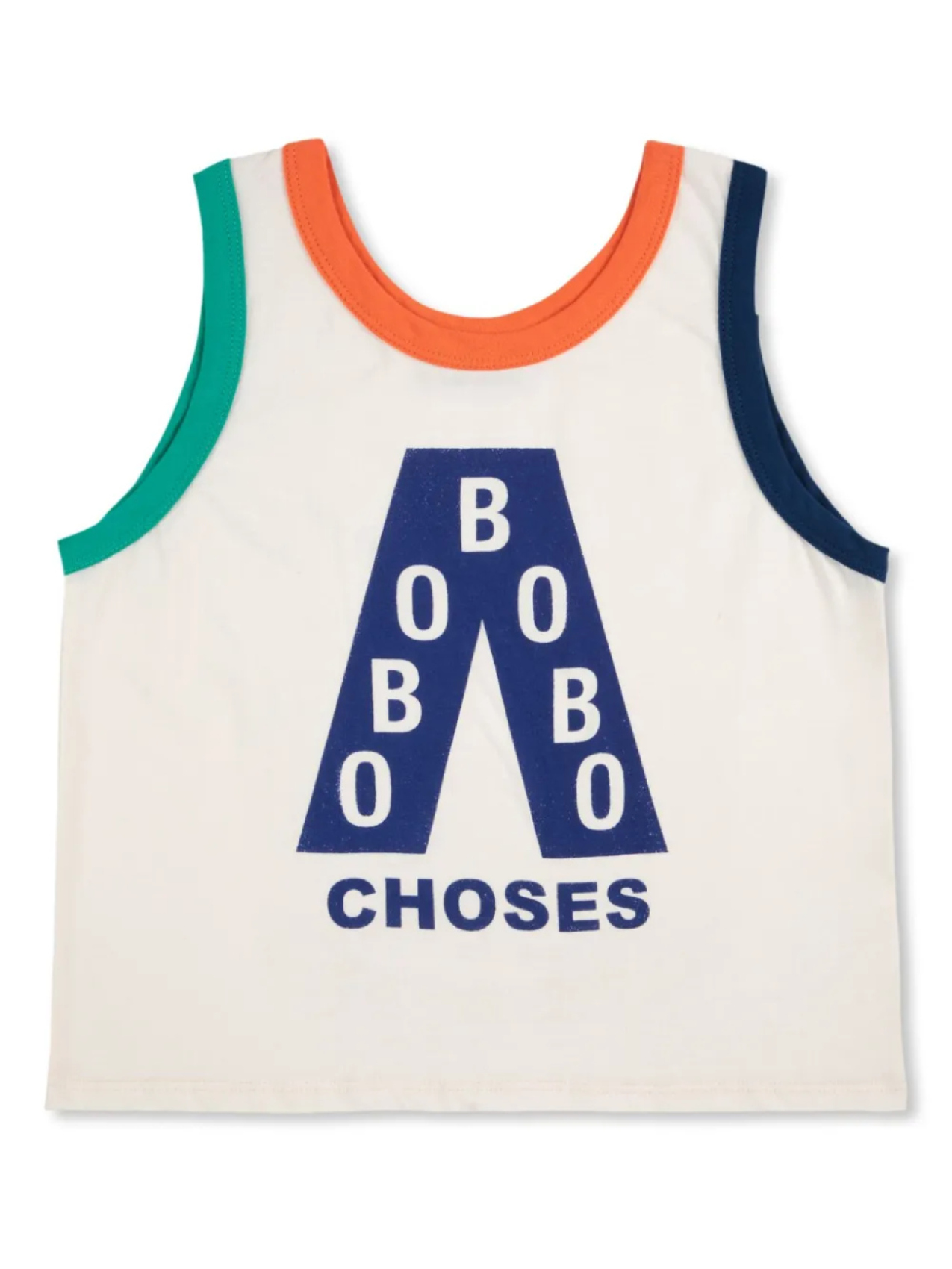 

Топ с логотипом Bobo Choses, белый