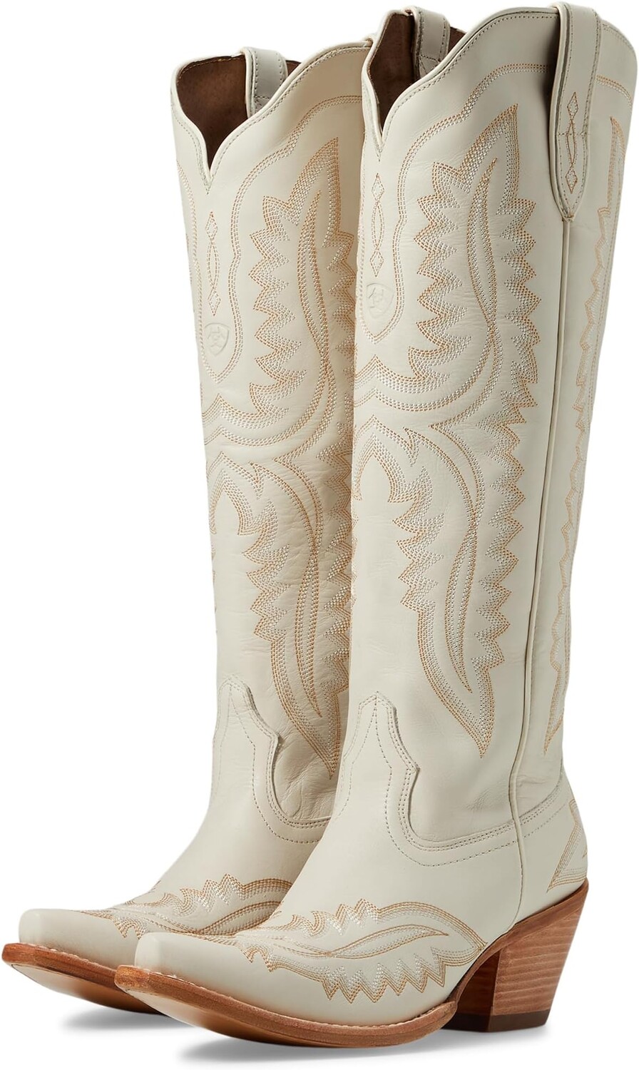 Женские сапоги Ariat в ковбойском стиле с вышивкой, белый