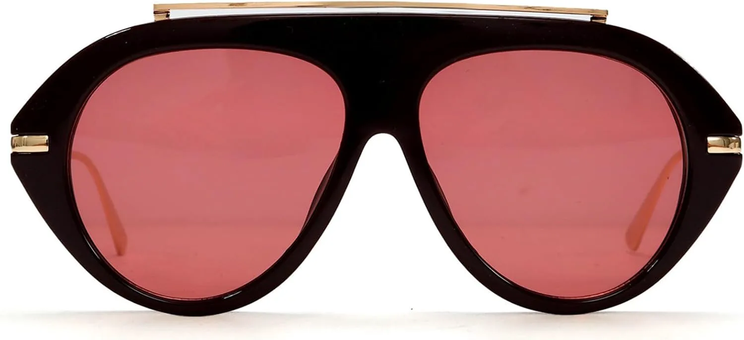 

Винтажные солнцезащитные очки-пилот большого размера для женщин и мужчин, ветрозащитные, для активного отдыха, с градиентным переходом цвета UV400 willochra, C6