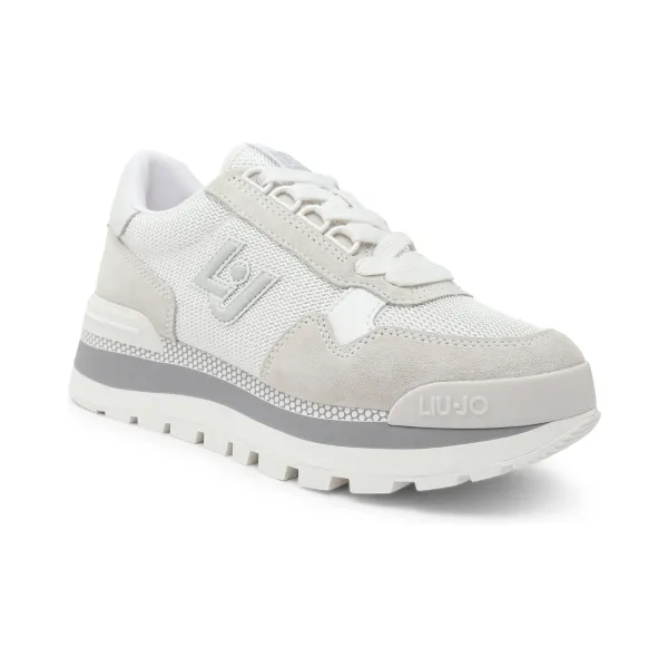 Кожаные кроссовки потрясающие 16 Liu Jo, белый