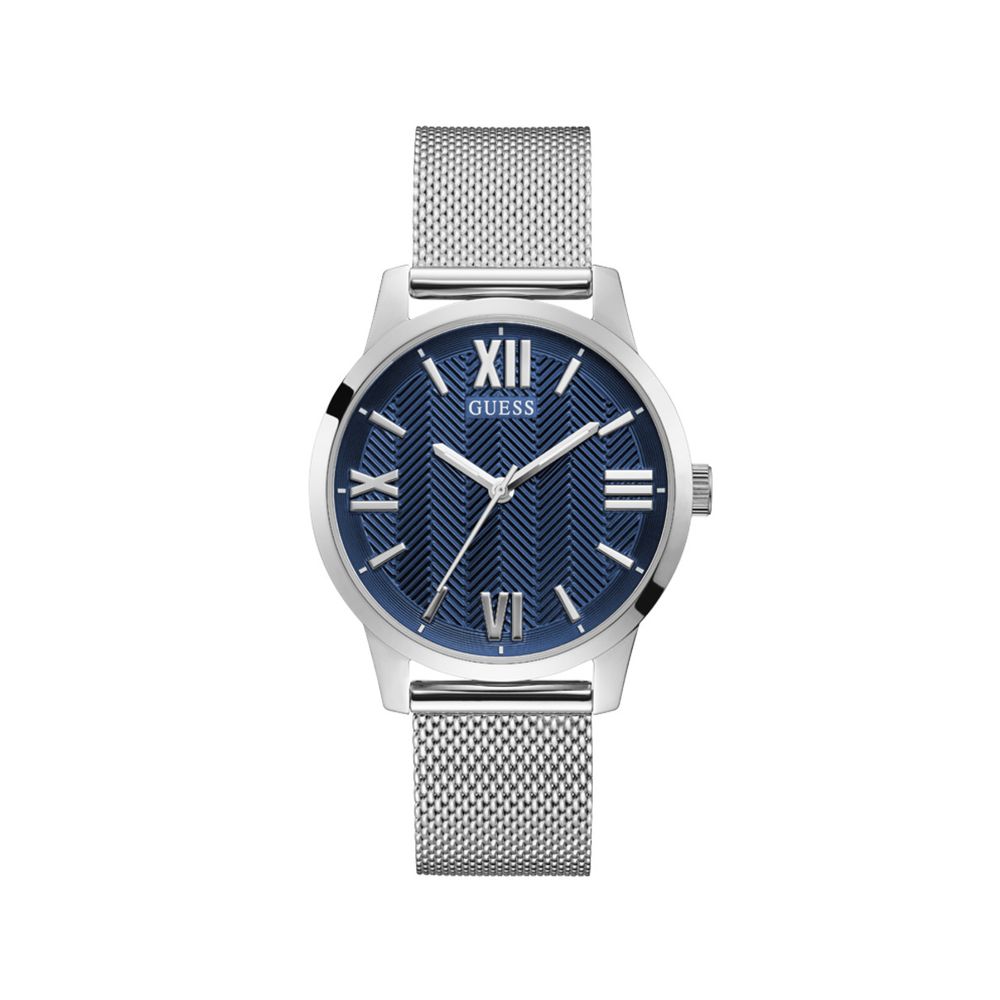 

Серебряные часы из нержавеющей стали GUESS