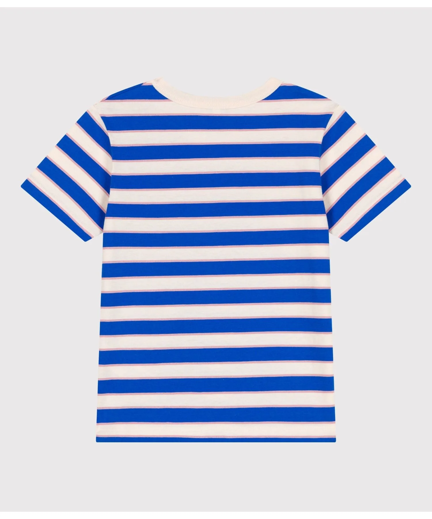Детская футболка PETIT BATEAU с тройными полосками — фото 2