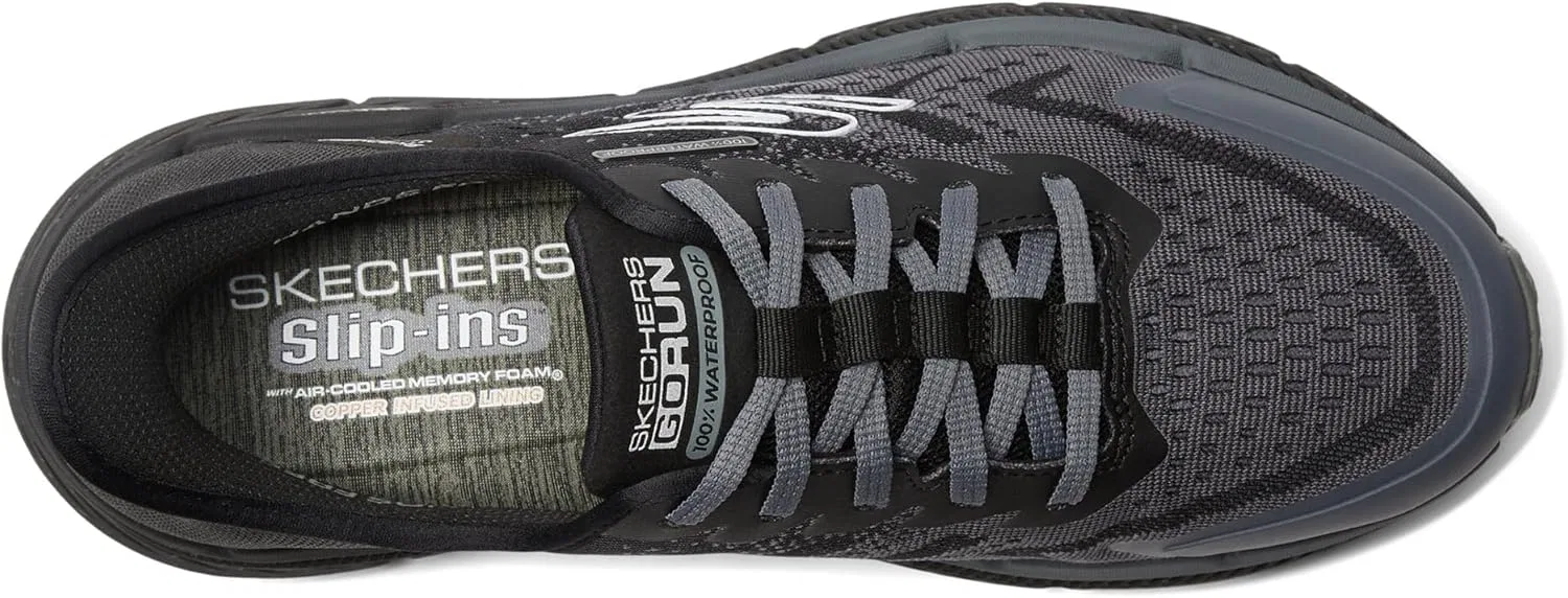 Мужские кроссовки Skechers Max Cushioning Premier 2.0 - 100% водонепроницаемые, Black — фото 2