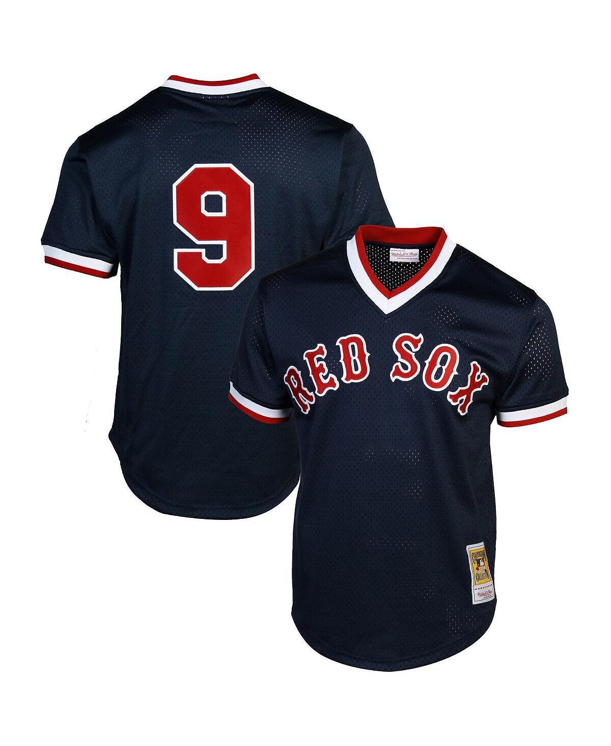 

Мужская тренировочная майка Ted Williams Boston Red Sox 1990 Authentic Cooperstown Collection - темно-синяя Mitchell & Ness