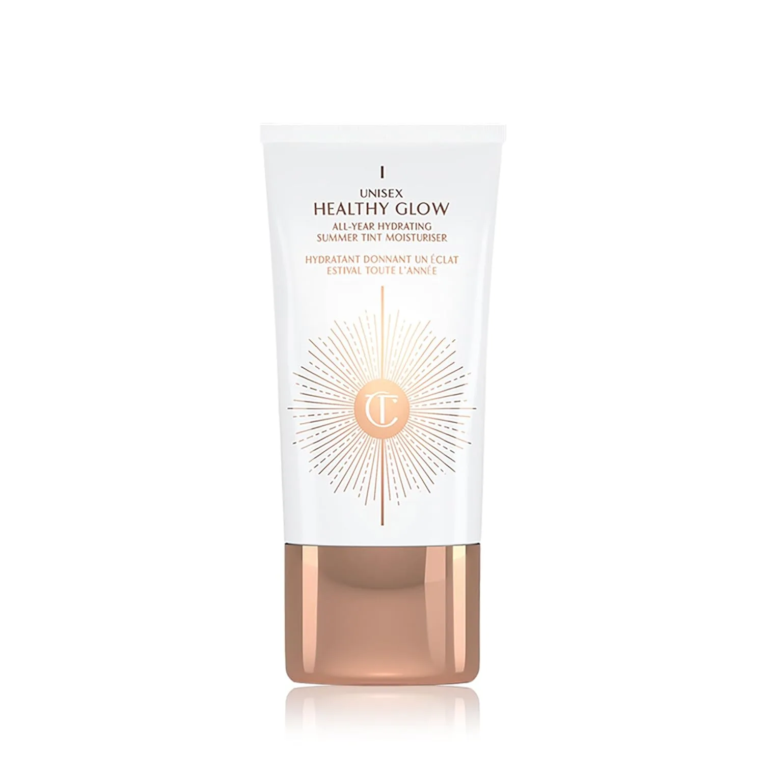 Увлажняющий тонирующий крем Charlotte Tilbury Healthy Glow Skin Tint для мужчин и женщин - обогащен бронзирующими пигментами для естественного загара и сияющей кожи.