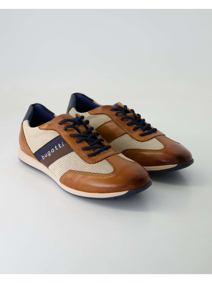 

Кроссовки на шнуровке bugatti shoes, коричневый